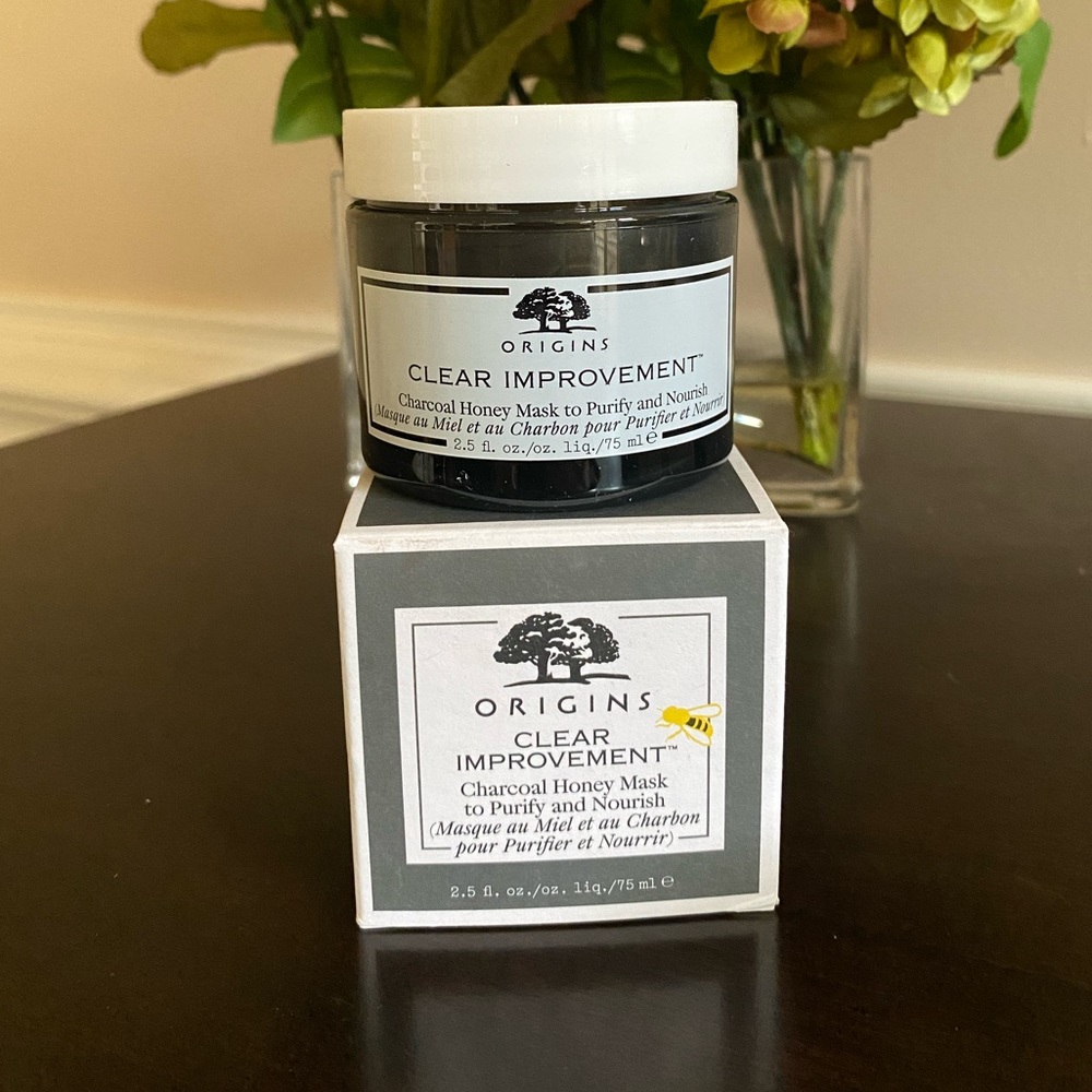 Origins Clear Improvement Charcoal Honey Mask, 2.5oz